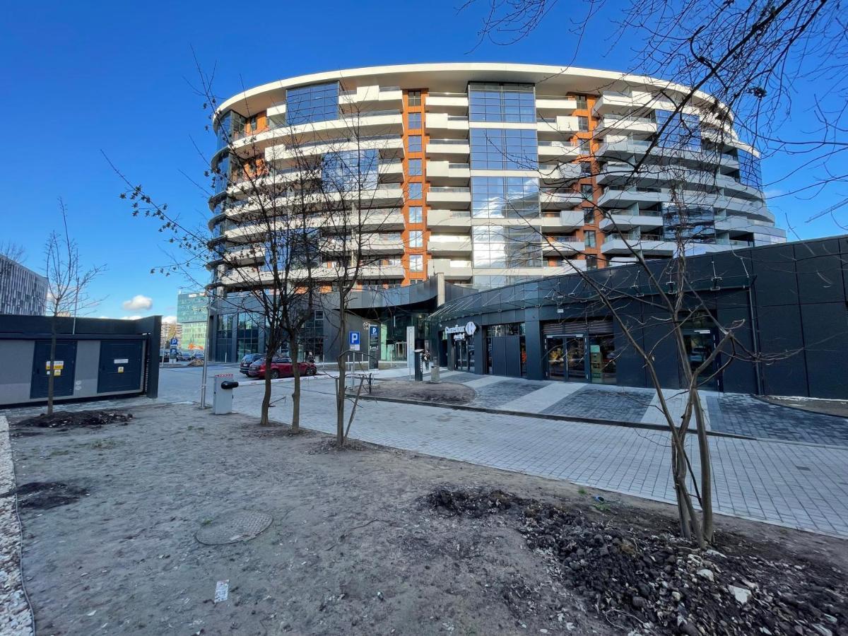 クラクフVistula Terraces 10Th Floorアパートメント エクステリア 写真