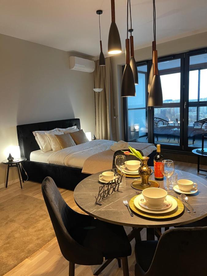 クラクフVistula Terraces 10Th Floorアパートメント エクステリア 写真