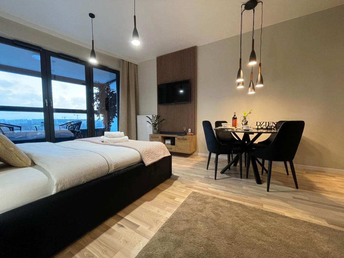 クラクフVistula Terraces 10Th Floorアパートメント エクステリア 写真